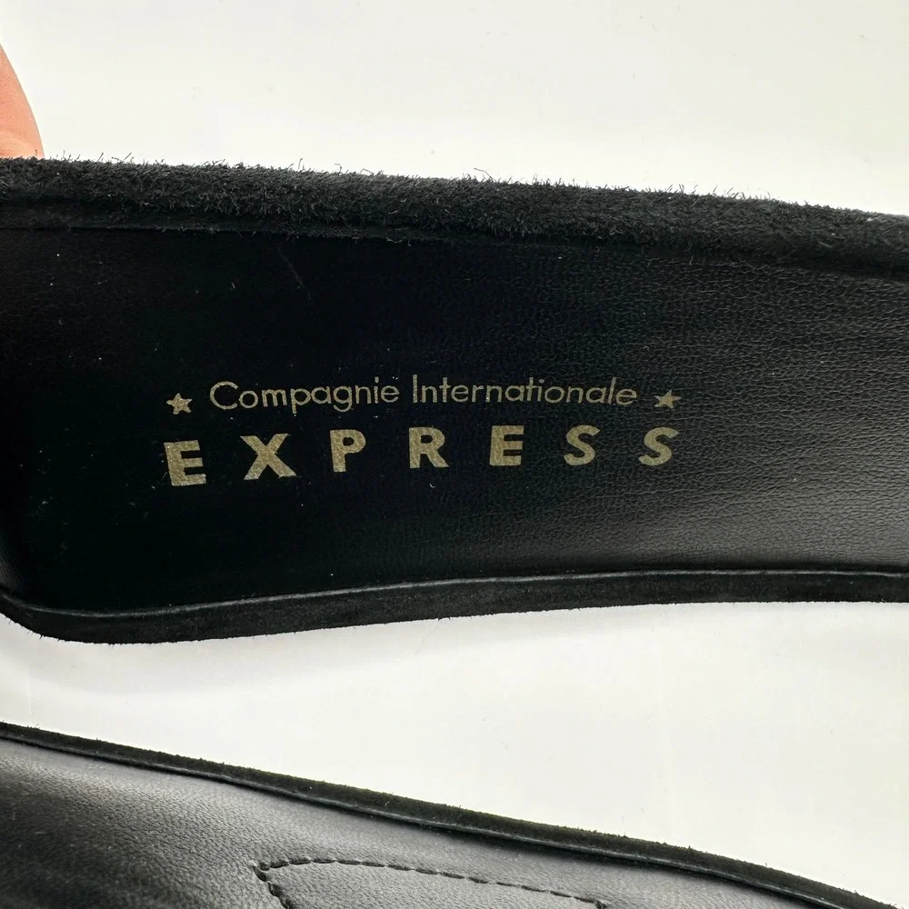 EXPRESS Vintage Tapestry Suede Wide Belt Made in‎ Italy Size S